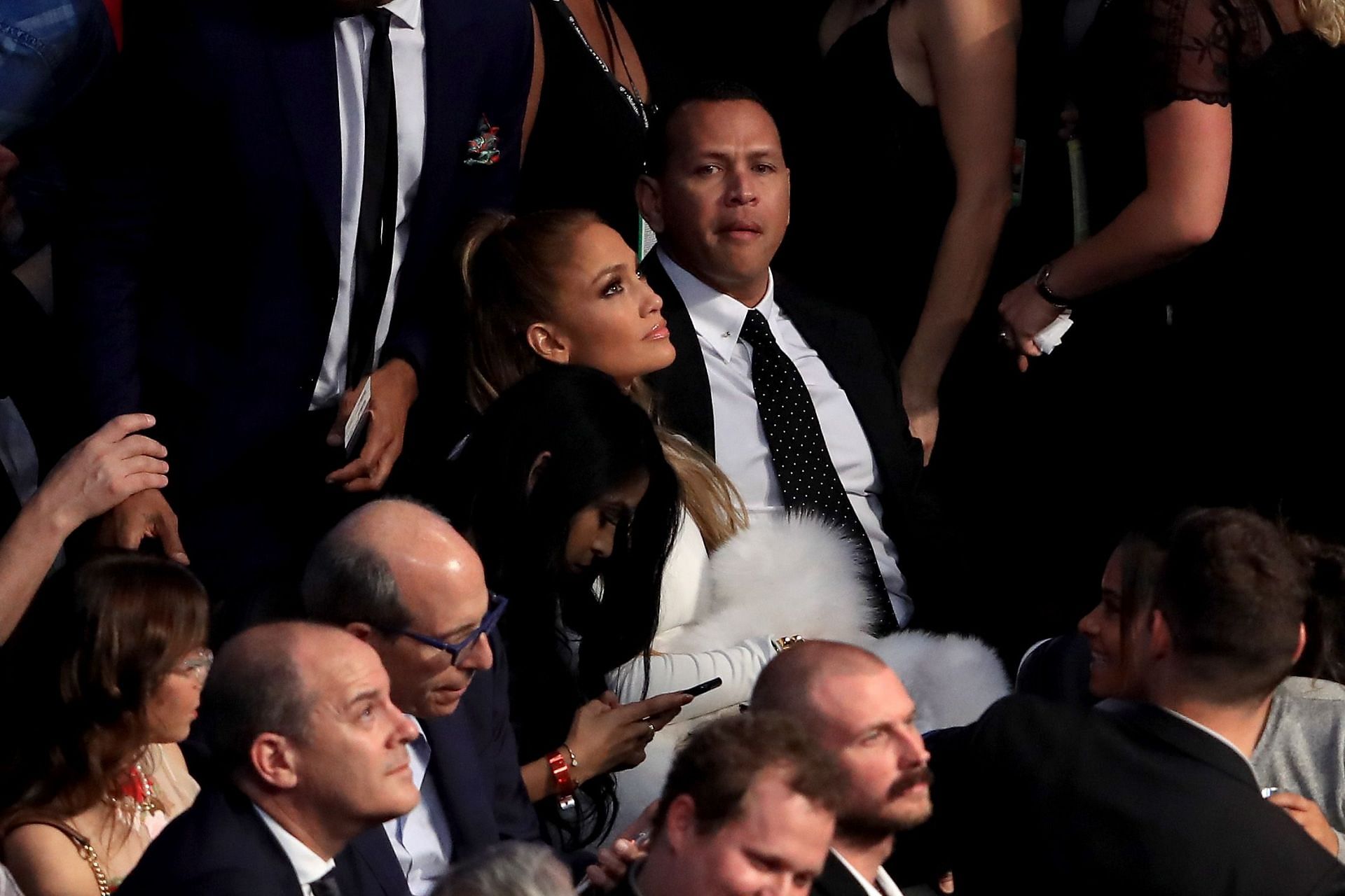 Jennifer Lopez and Alex Rodriguez were present at many gatherings together